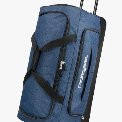 NEW Pacific Gear Duffel Bag with Rolling Wheels In Navy