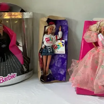 Vintage Barbie Set Of 3