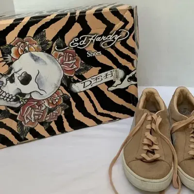 Women’s Vintage Sneakers Including Ed Hardy And Puma 