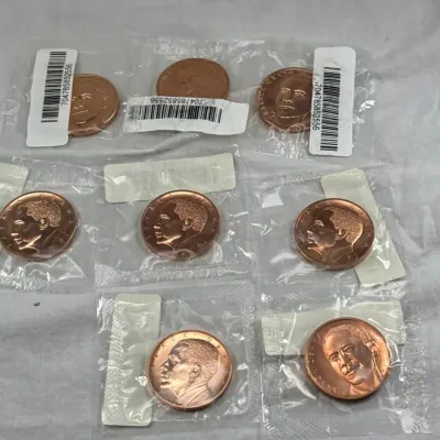 Eight. Barack Obama Uncirculated Coins. Eight. Barack Obama Uncirculated Coins.