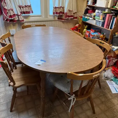Kitchen Table With Six Chairs