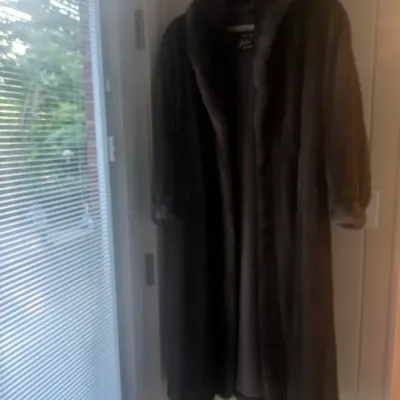 Sale Photo Thumbnail #82: Vintage full length mink coat