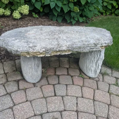 stone benches
