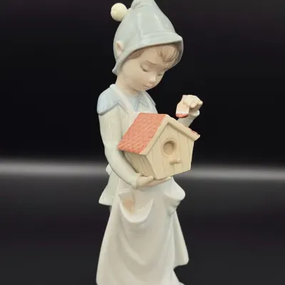 Lladró #6891 “A Brushstroke of Dreams” Santa’s Magical Workshop Figurine with Original Box