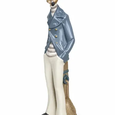 Lladro “Lobo de Mar” #4621 Vintage Sailor Porcelain Figurine with Original Box