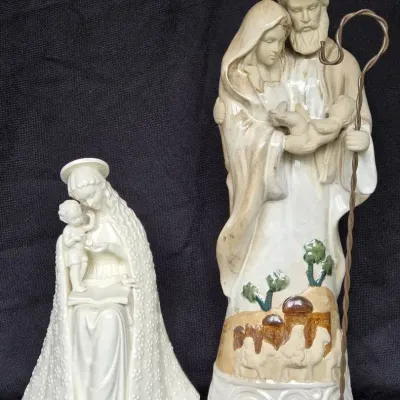 Madonna & The Holy Family Figurines: Handmade & Vintage Hummel