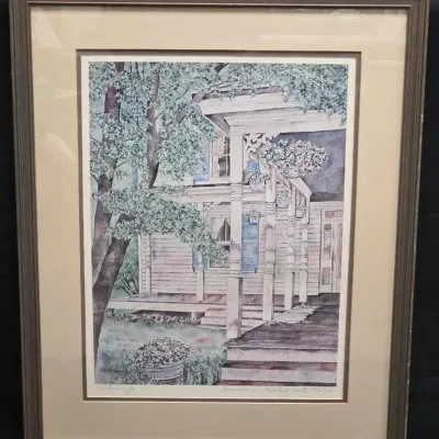 "Summer In Highland County" Print, Signed by Artist W.A. Perkinson Jr.