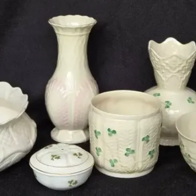 Vintage Belleek Fine Parian China Lot