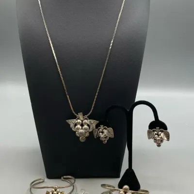 Sterling Silver Jewelry Set