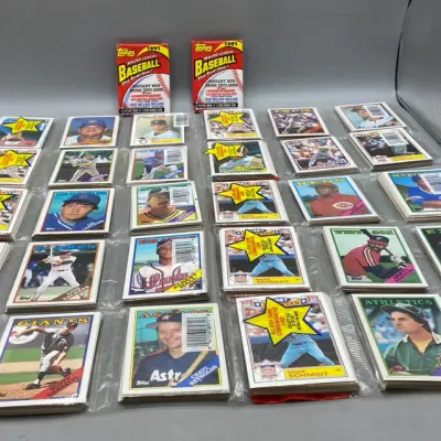 Baseball Cards Reds, Padres & Wax Packs