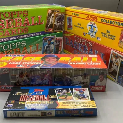 6 Sealed Baseball Card Sets