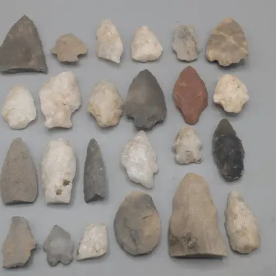 24 Indian Arrow Heads
