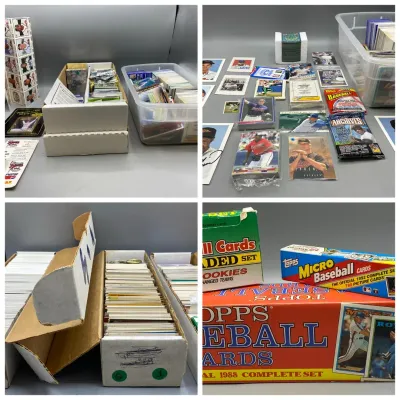 Baseball Card Lot with Sets