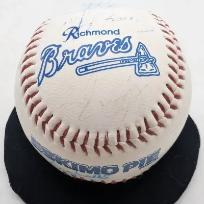 Richmond Braves Team Signed Baseball 
