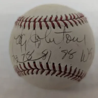 Don Sutton Signed Baseball 