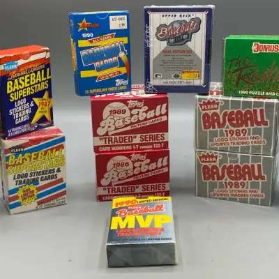 Baseball Card Traded, Rookie, & Mini Sets