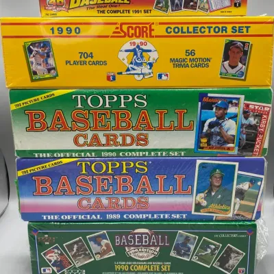 5 Sealed Baseball Card Sets