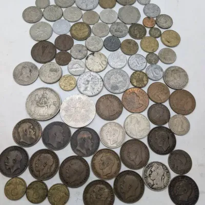 1+ Pound of Foreign Coins