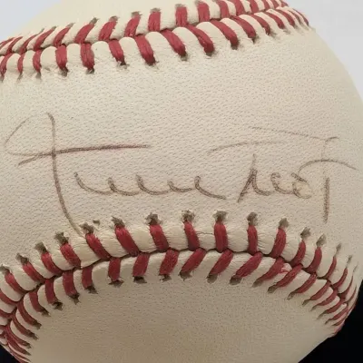 Willie Mays Signed Baseball 