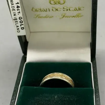 14K Band … SZ 6.75