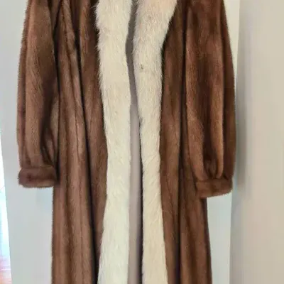 Avanti Full Length Fur Coat Vintage Thalhimers 