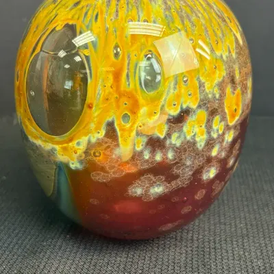 Hand Blown Art Glass by Friar Jerry Hovanec 1982