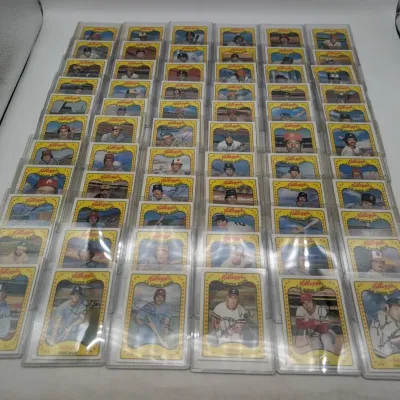 1981 Kellogg's 3-D Super Stars Baseball Card Complete Set