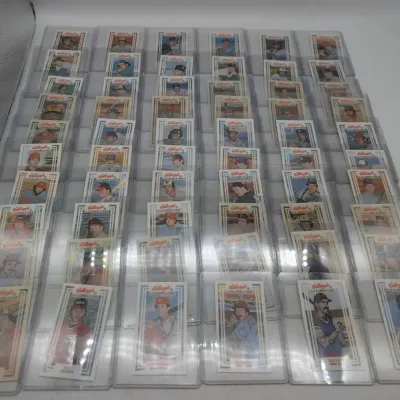 1983 Kellogg's 3-D Superstars Complete Set