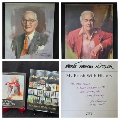 Prints & Signed Books by Everett Raymond Kinstler 
