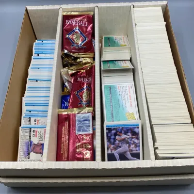 Mixed Group Of Baseball Cards - 5 Boxes