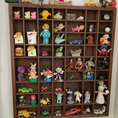 Kids Toys, Shadowbox - Star Wars, Barney, Garfield, Disney, Lego+++