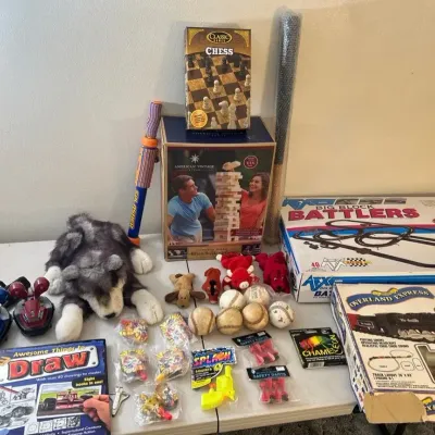 Boys Toys - Overland Express, Chess, Big Block Battlers+