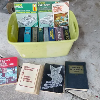 Vintage Auto Repair Manuals 1950s, '60S, 70s, 80s -Chilton's, Motors++