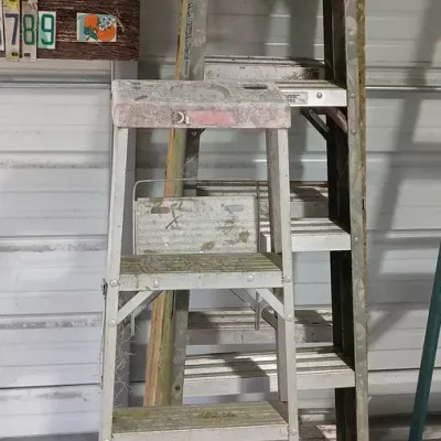 3 Ladders - Werner 6 Ft, Werner 5 Ft, + 4 Ft