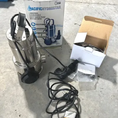 Pond Pumps- Pacific Hydrostar 1Hp Water Pump & Submersible Pump