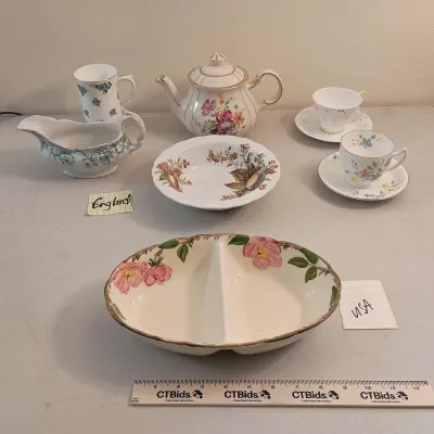 Vintage Fine China - England, USA- Franciscan, Ridgeway, Sadler++