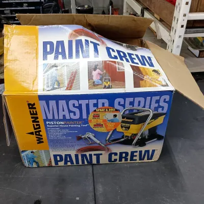 New Wagner Piston Painter Paint Crew Paint Sprayer