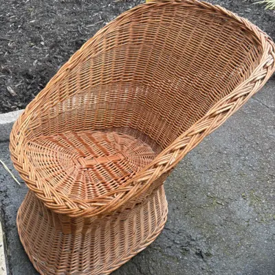 Vintage Rattan Wicker Chair
