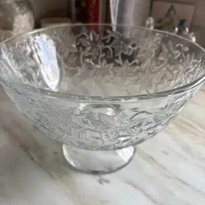 Princess House Fantasia Pattern Compote