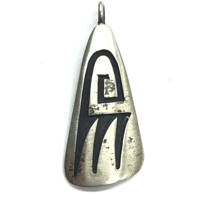 Raymond Sequaptewa Hopi overlay pendant