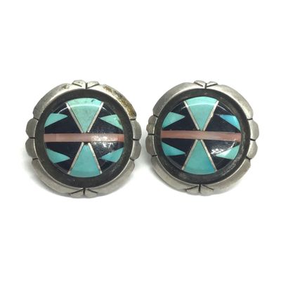 B. Nastacio Zuni earrings