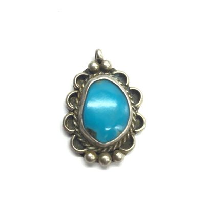 Navajo turquoise pendant