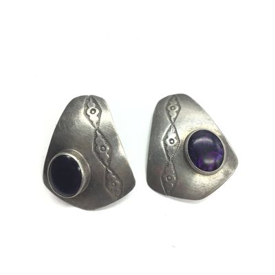 Navajo mother of pearl earrings