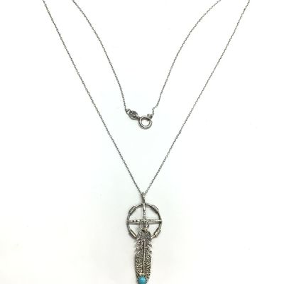 Sharon McCarthy Navajo turquoise necklace