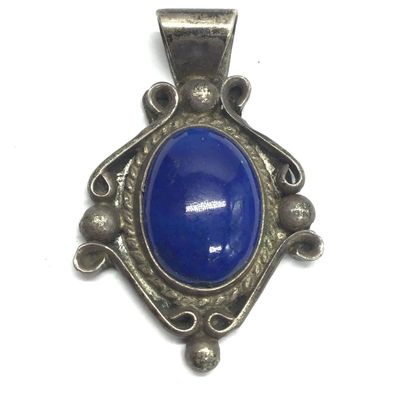 Navajo lapis pendant