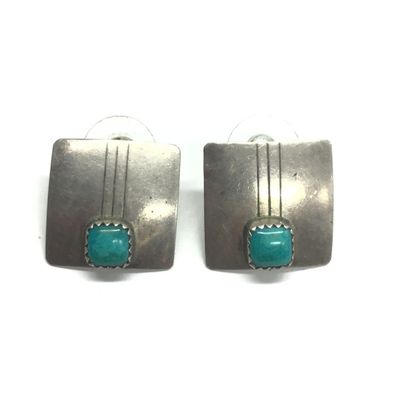 Navajo turquoise earrings