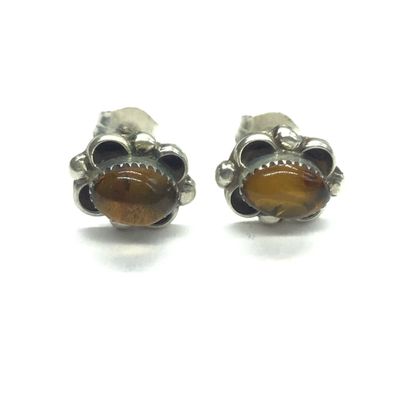 Navajo Amber earrings