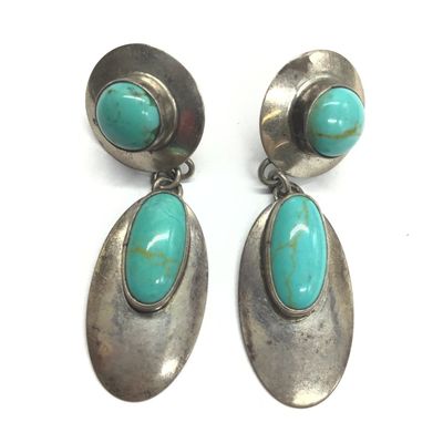 Navajo turquoise earrings