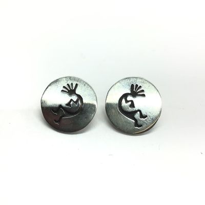 Native American overlay earrings