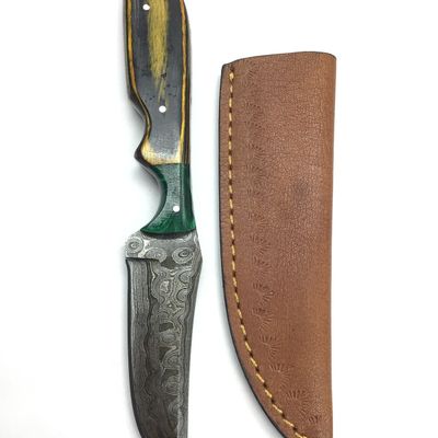 Damascus bladed knife